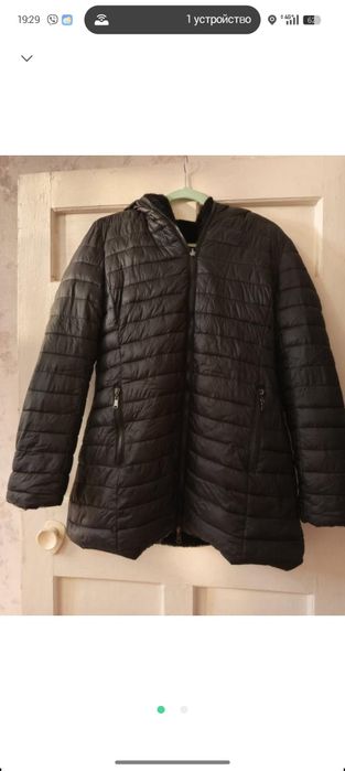 Куртка зімня  двух стороня.