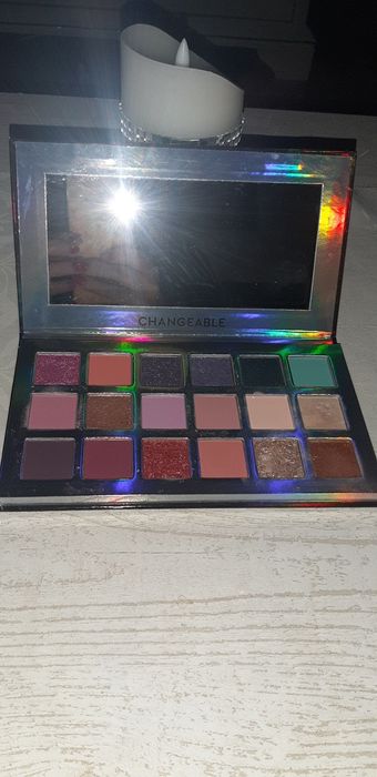Piękna paleta cieni
