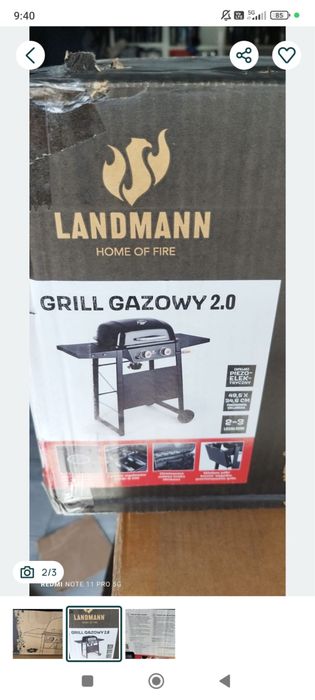Grill gazowy Landman 2.0 -Nowy