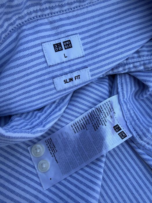 Uniqlo Slim Fit Classic Casual Shirt Size:L класична кежуальна сорочка