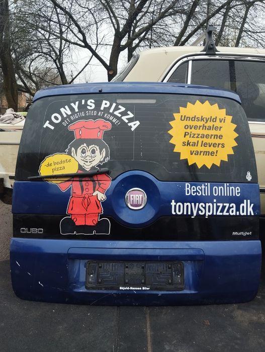 Кришка багажника Ляда Фіат Кюбо мульті джет Fiat Qubo Multi Jet