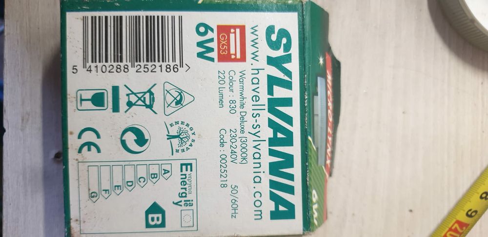 Lâmpada Sylvania 6w