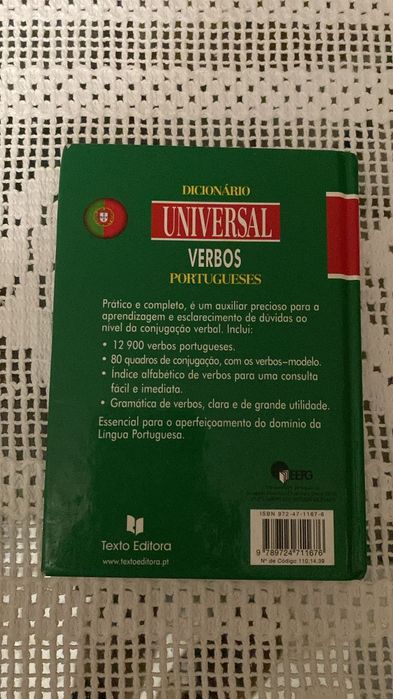 Dicionário Universal de Verbos Portugueses – Texto Editora