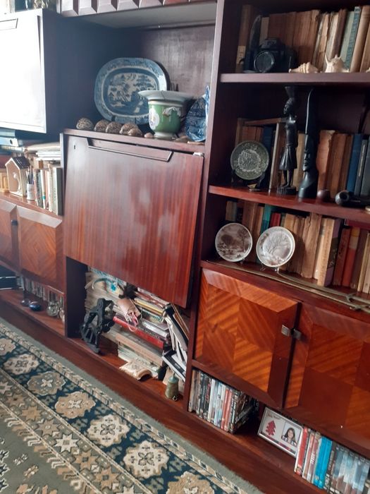 Mobília de escritório em mogno