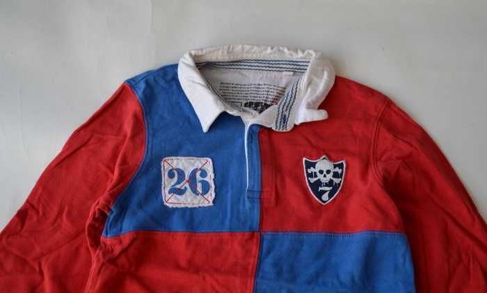 Tu Bluzka Bluza POLO 128cm 8lat CUDO