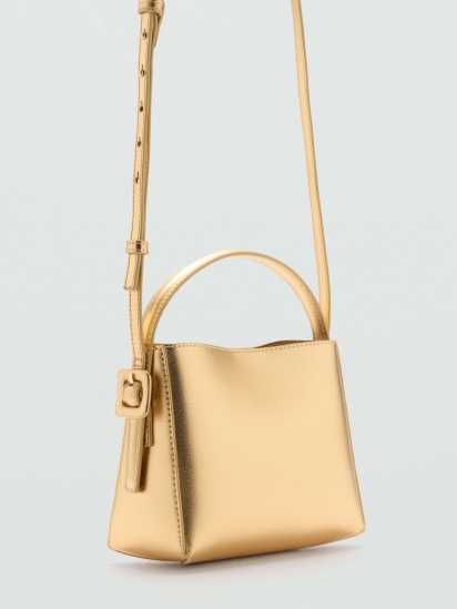 сумка женская золотая Mango Скидка!