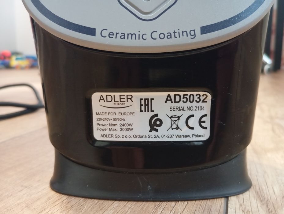 Праска-Утюг ADLER