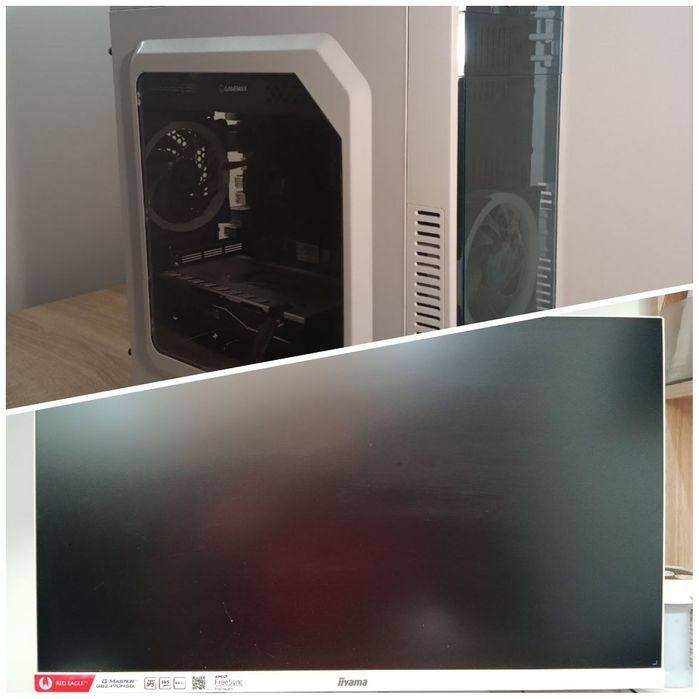 Ігровий ПК з МОНІТОРОМ(165 Гц)_ryzen 5 2600 + rx580(8gb)