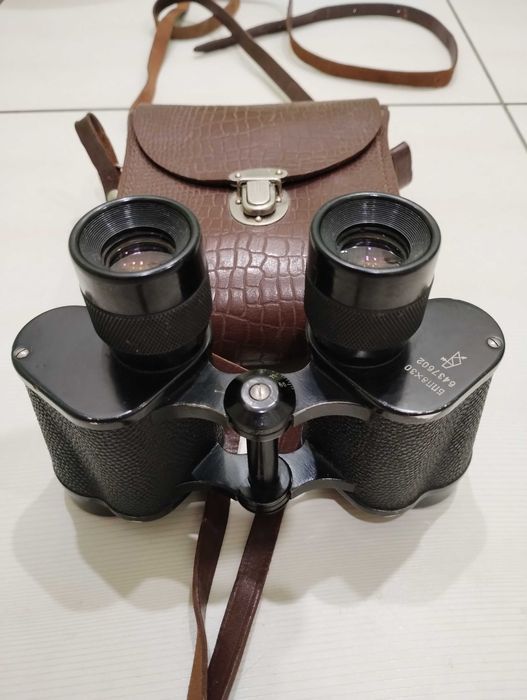 Бинокль БПП 8х30 КОМЗ 1964 г.в. раздельная фокусировка Бінокль 8-30