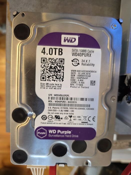 Dysk wp purple 4tb