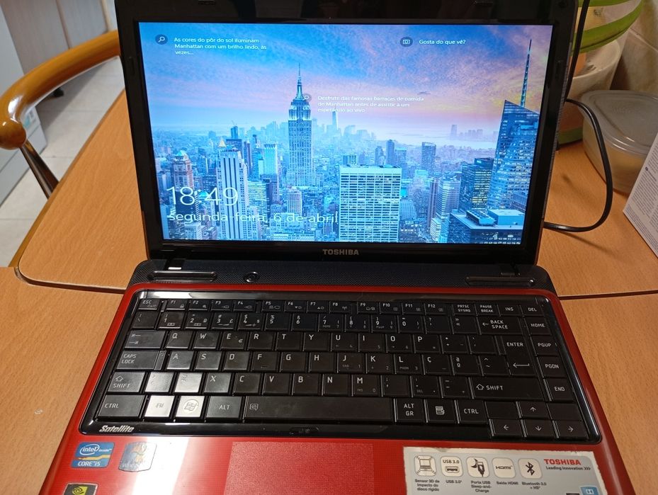 Portátil Toshiba Core I5