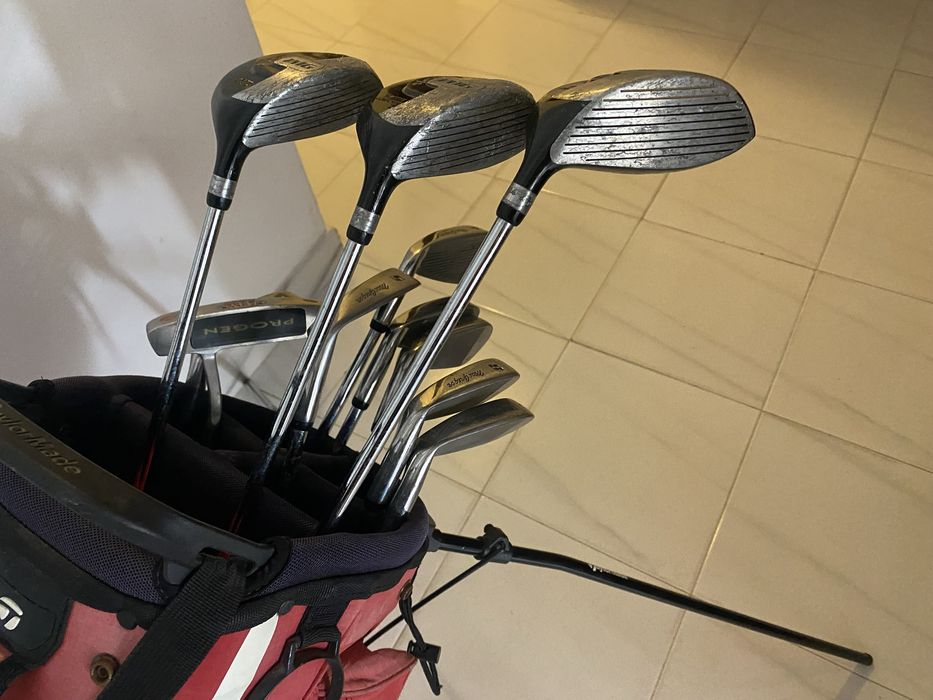 Tacos de golfe com saco TaylorMade