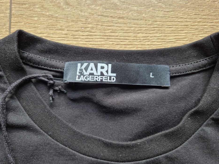 Bluzka Koszulka T shirt Męski Karl Lagerfeld L