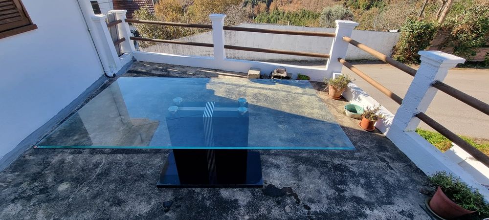 Mesa em vidro 1.80mt x 0.95mt