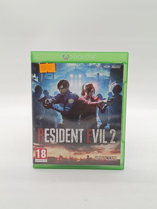 resident evil 2 xbox one pudełkowa