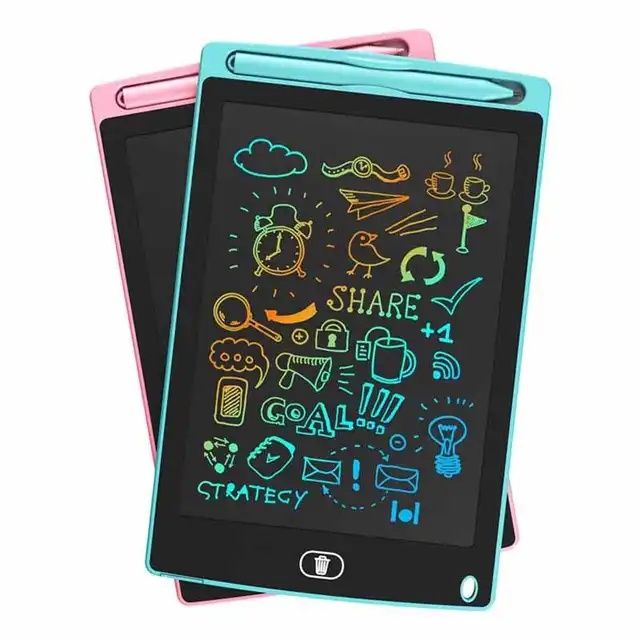 Планшет для малювання LCD Writing Tablet 12 дюймів, різнокольоровий