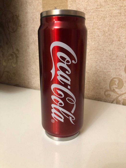 Термос-банка Stainless Steel Cup "Coca-Cola", 330–350 мл