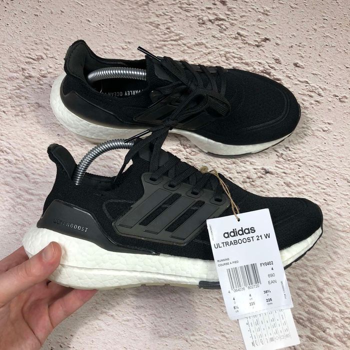 fy0402 нові оригінал adidas ultraboost 21 жіночі бігові кросівки літо