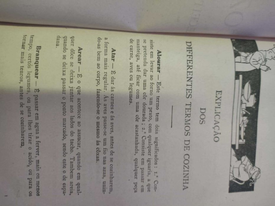 Livro Antigo Doces e Cozinhados "Isalita" - 11ª Edição