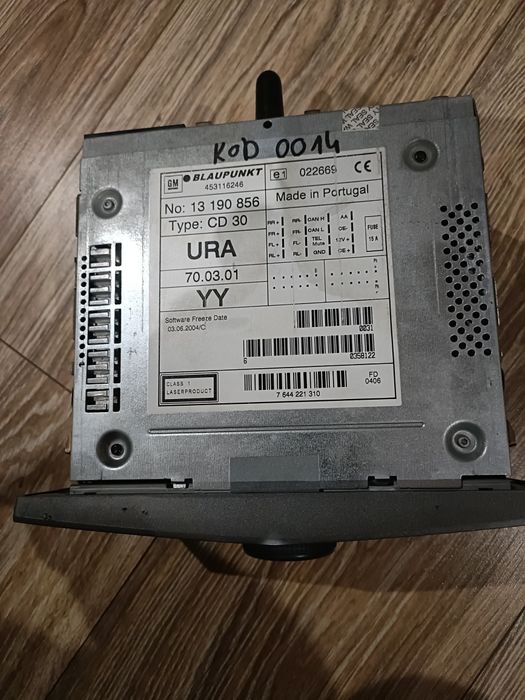 Sprzedam radio do opla Zafira b astra h