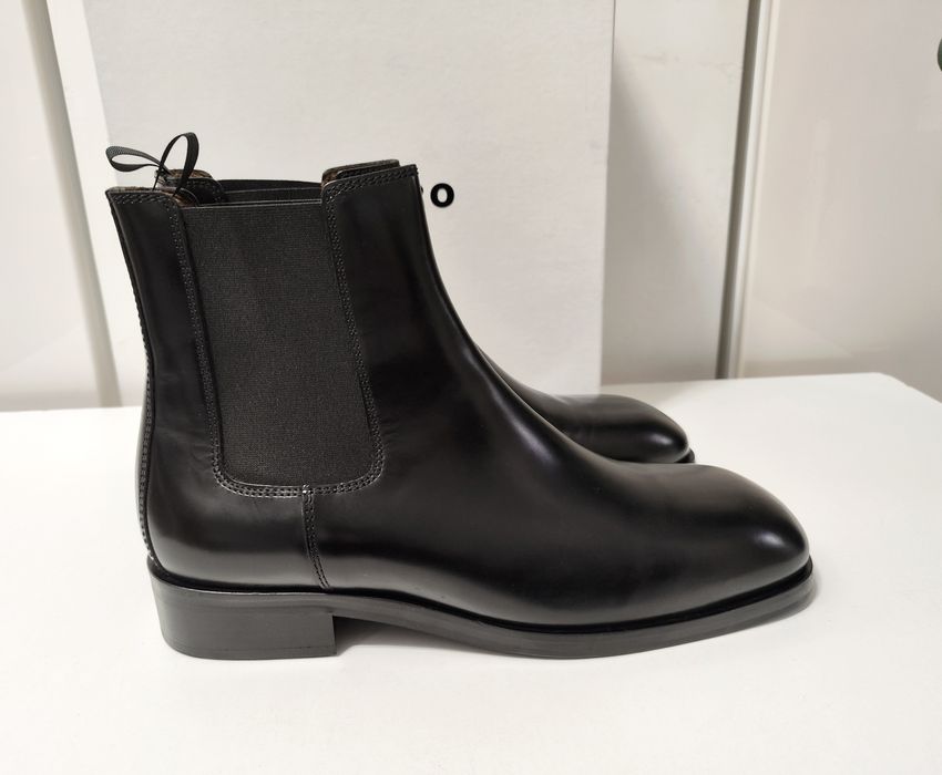 Sandro Paris чоловічі черевики челсі із натуральної гладкої шкіри