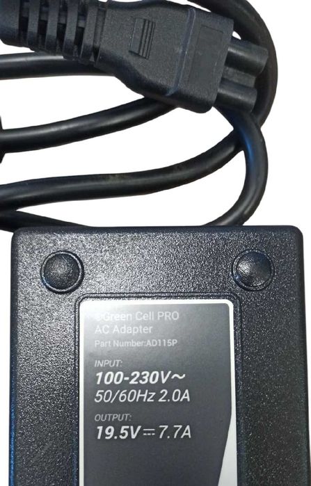 Zasilacz Ładowarka Green Cell PRO 19.5V 7.7A 150W do Lenovo