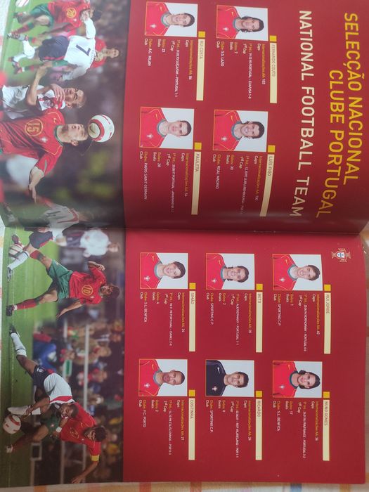 Programa de jogo Portugal Itália 2004