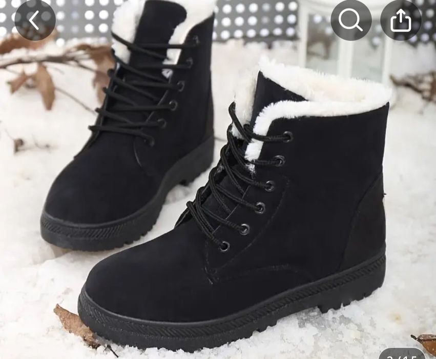 Зимові ботінки черевики полуботінки жіночі, уггі
