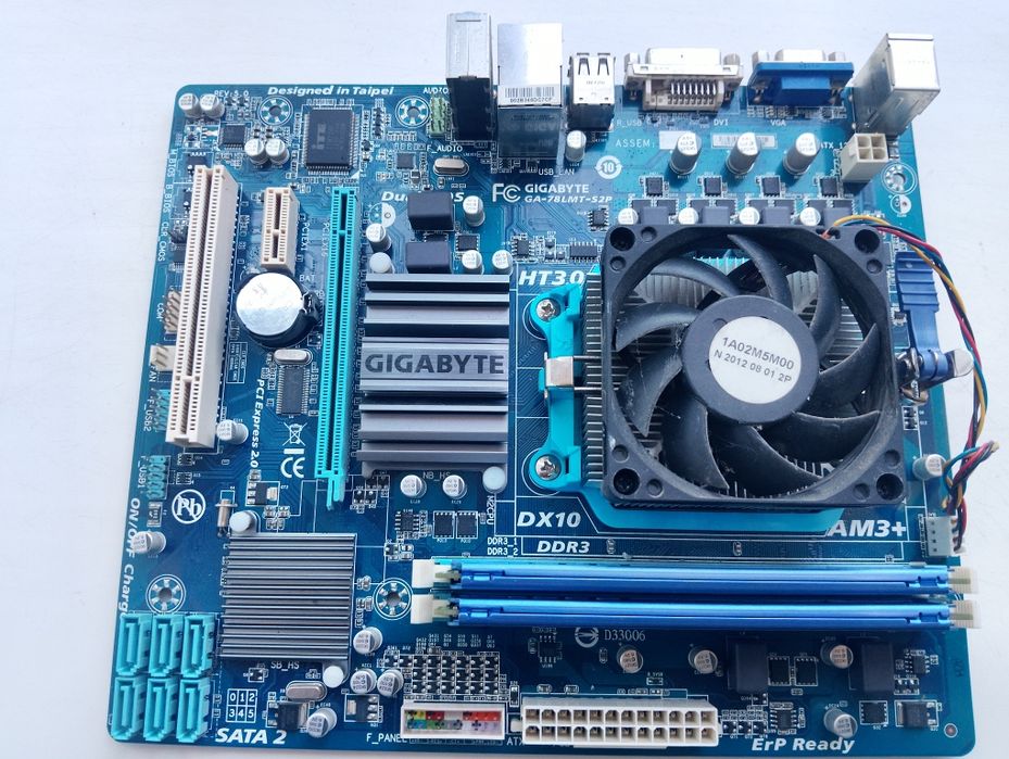 Комплект материнская плата Gigabyte GA-78LMT-S2P + процессор FX-6300