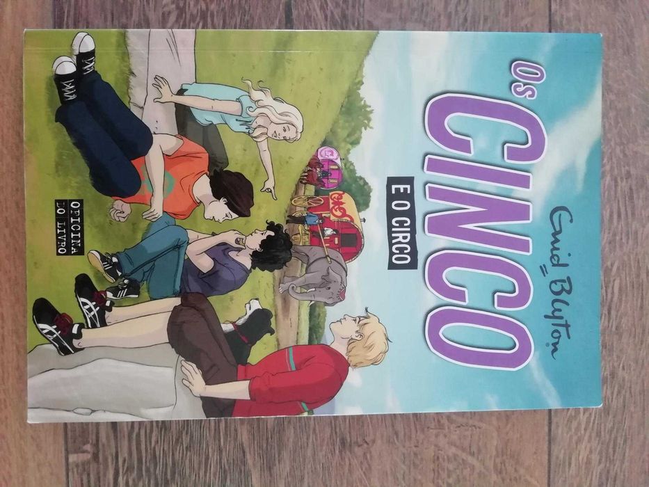 LIvros "Os cinco"