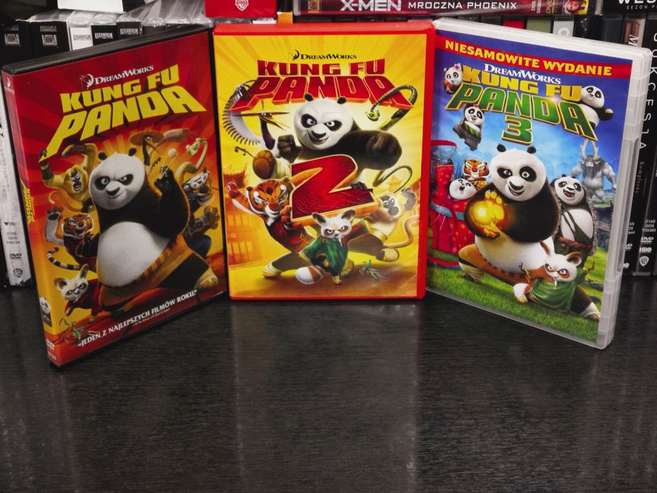 Kung Fu Panda 1-3 DVD