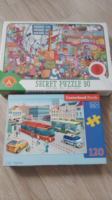 Kolorowe Puzzle dla dzieci nigdy nie używane