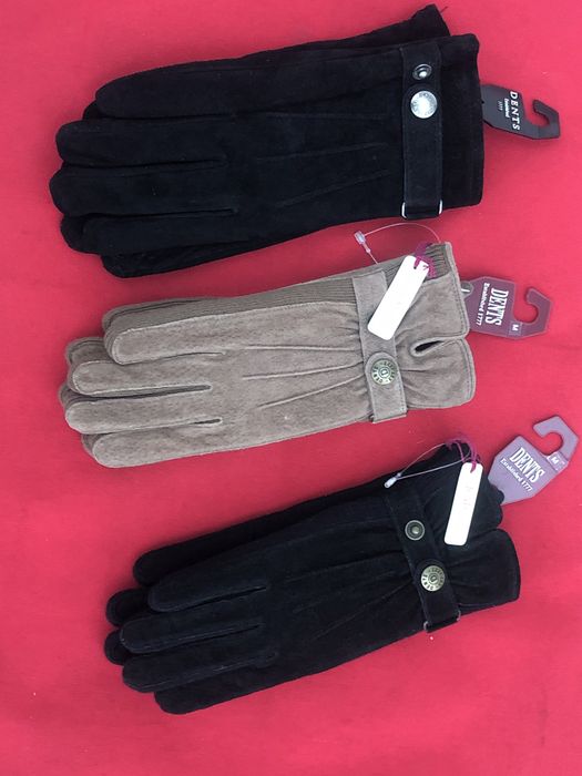 Перчатки dents коричн чорні НОВІ