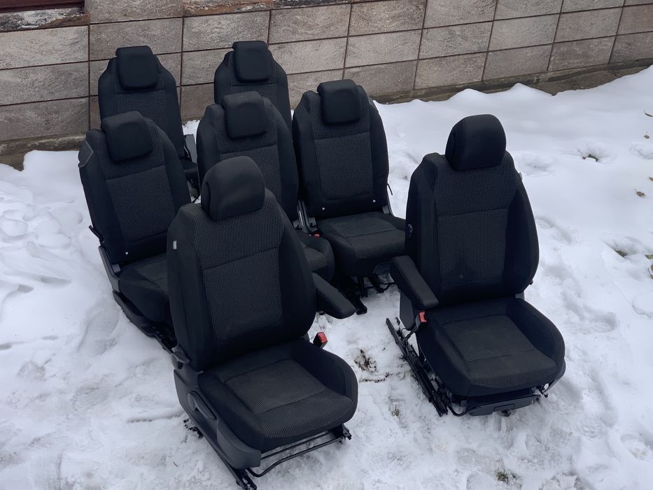 Середні  Сидіння Пежо 3008 5008 Сидушки Складне сидіння 3ряд