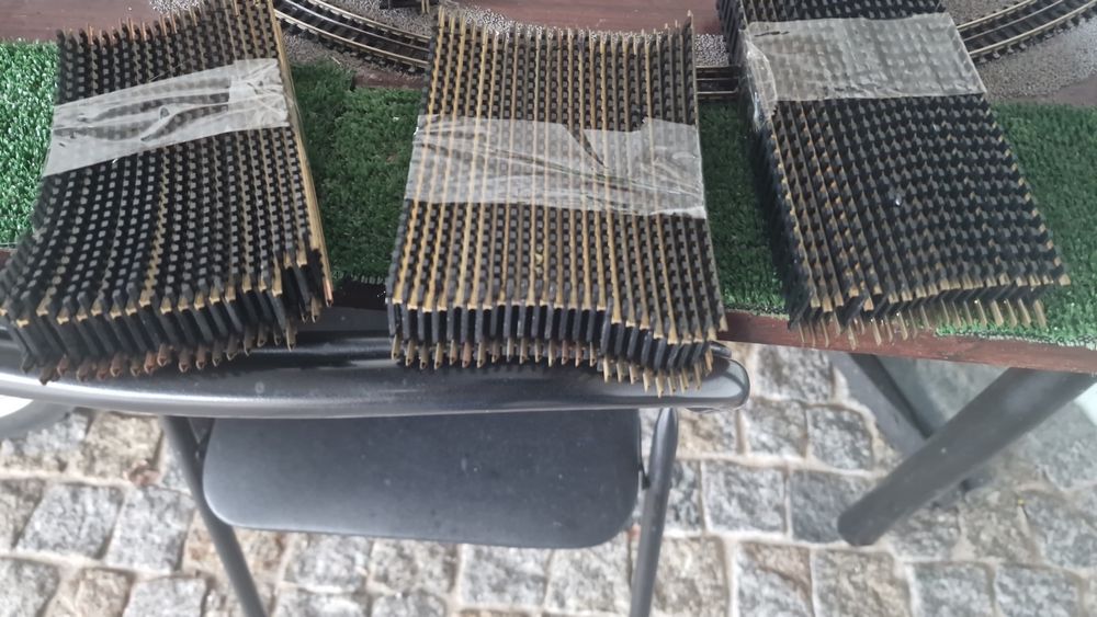 Linhas curvas e retas metal alta qualidade alemão.