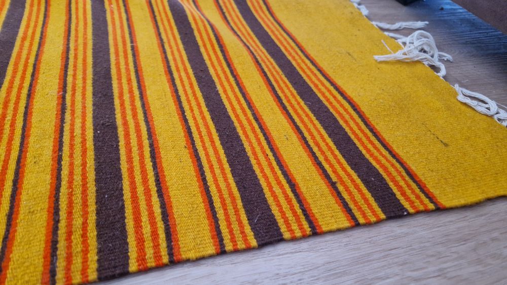 Narzuta dywan obrus kilim wełna cepelia