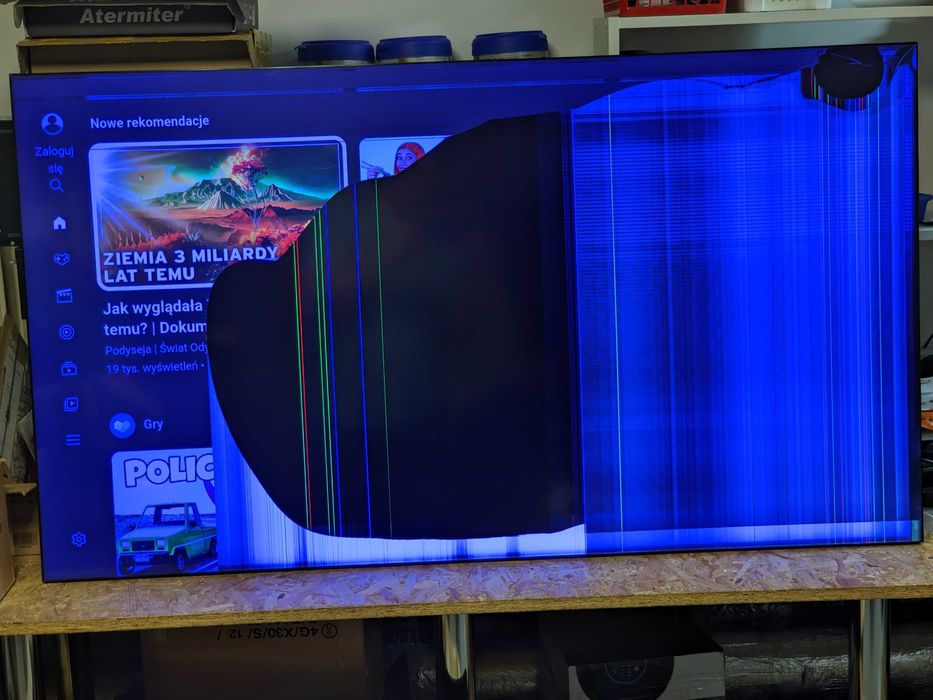 Profesjonalny monitor PHILIPS X-Line do ścian BDL558XC przemysłowy