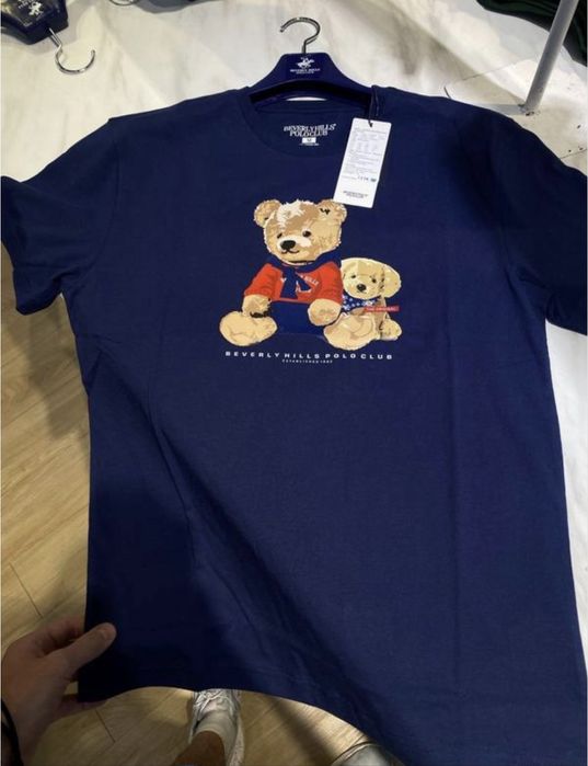 Футболка polo bear ralph lauren унісекс футболка з ведмедем, футболка