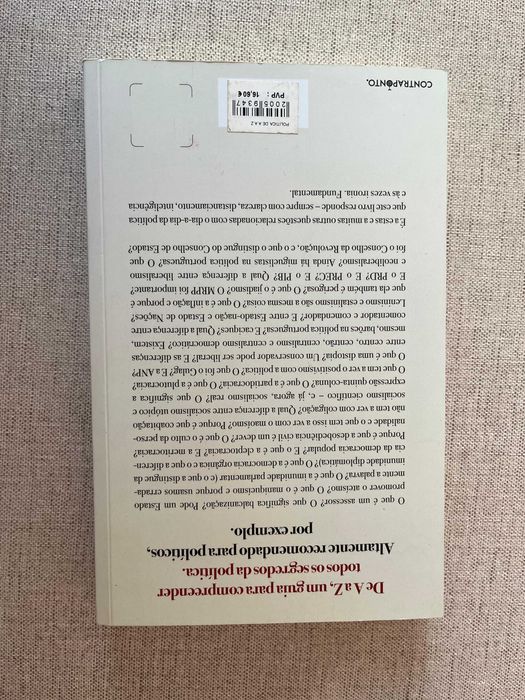 Livro Política de A a Z