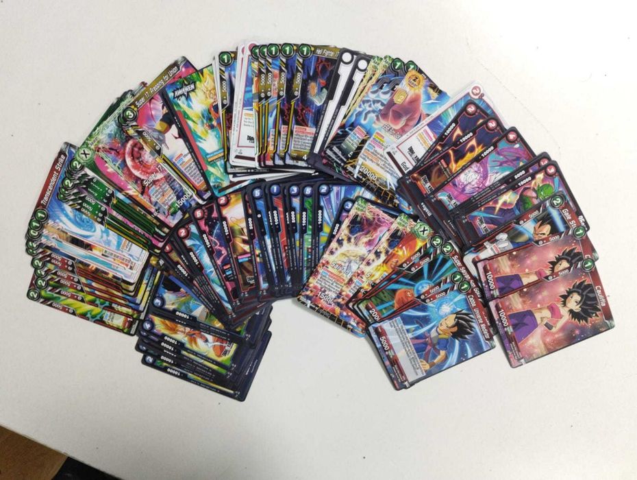 112 Cartas Dragon Ball Masters e Fusion