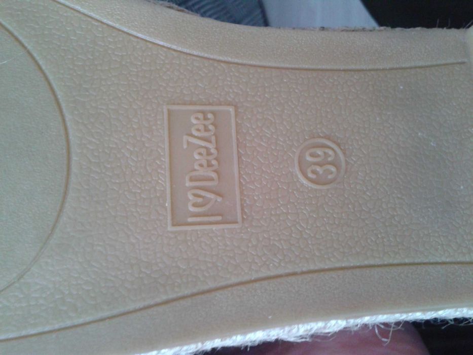 buty damskie , espadryle, DeeZee, rozm. 39, NOWE