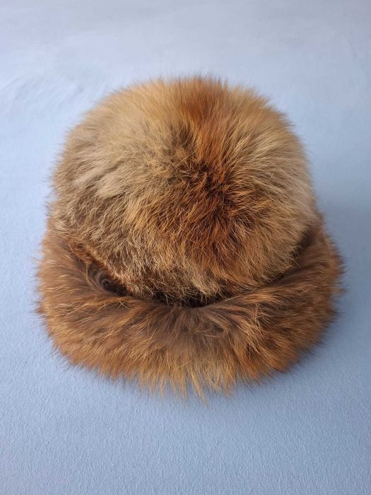 Czapka z naturalnego futra (tchórzofretka)
