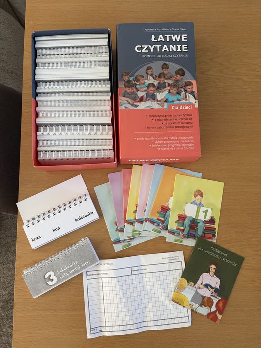 Łatwe Czytanie Pomoce do Nauki Czytania