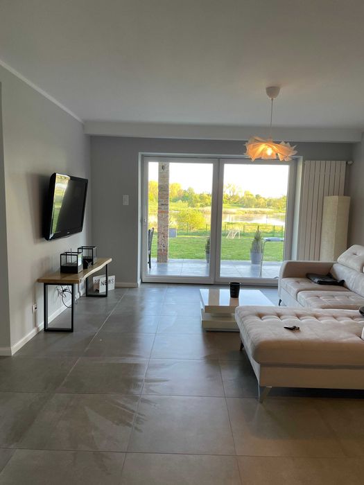 Apartament nad rzeką z sauną