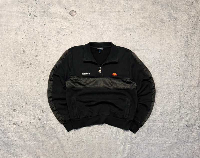 Czarna half-zip bluza Ellesse - Size 14 / S