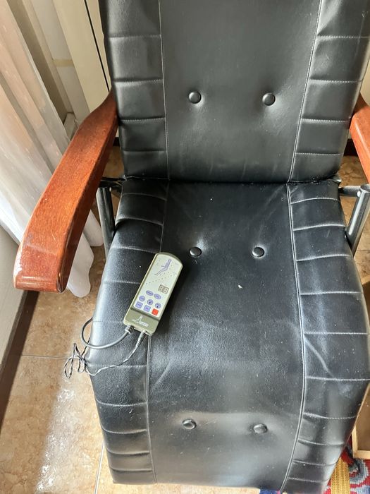 Cadeira de massagem eletrica
