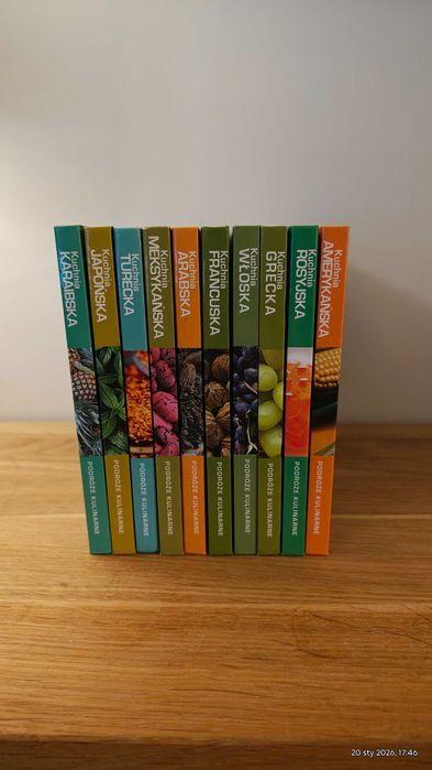 PODROZE kulinarne SMAKI TRADYCJE OBYCZAJE - 10 przewodnikow