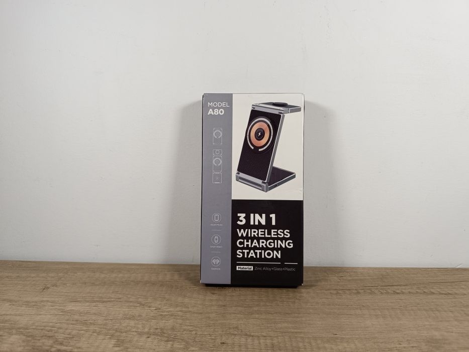 Magnetyczna stacja ładująca 3w1