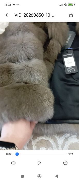 Шуба песець під соболь