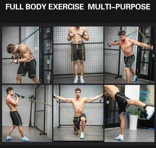 Elásticos de treino multi funcional